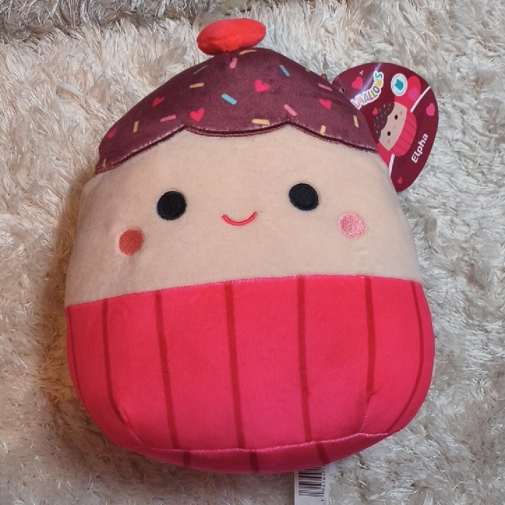 Squishmallows Pink and Brown Stuffed Animals